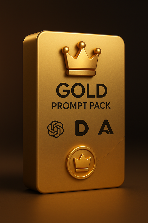 FORFAIT GOLD - Gold Prompt Pack
